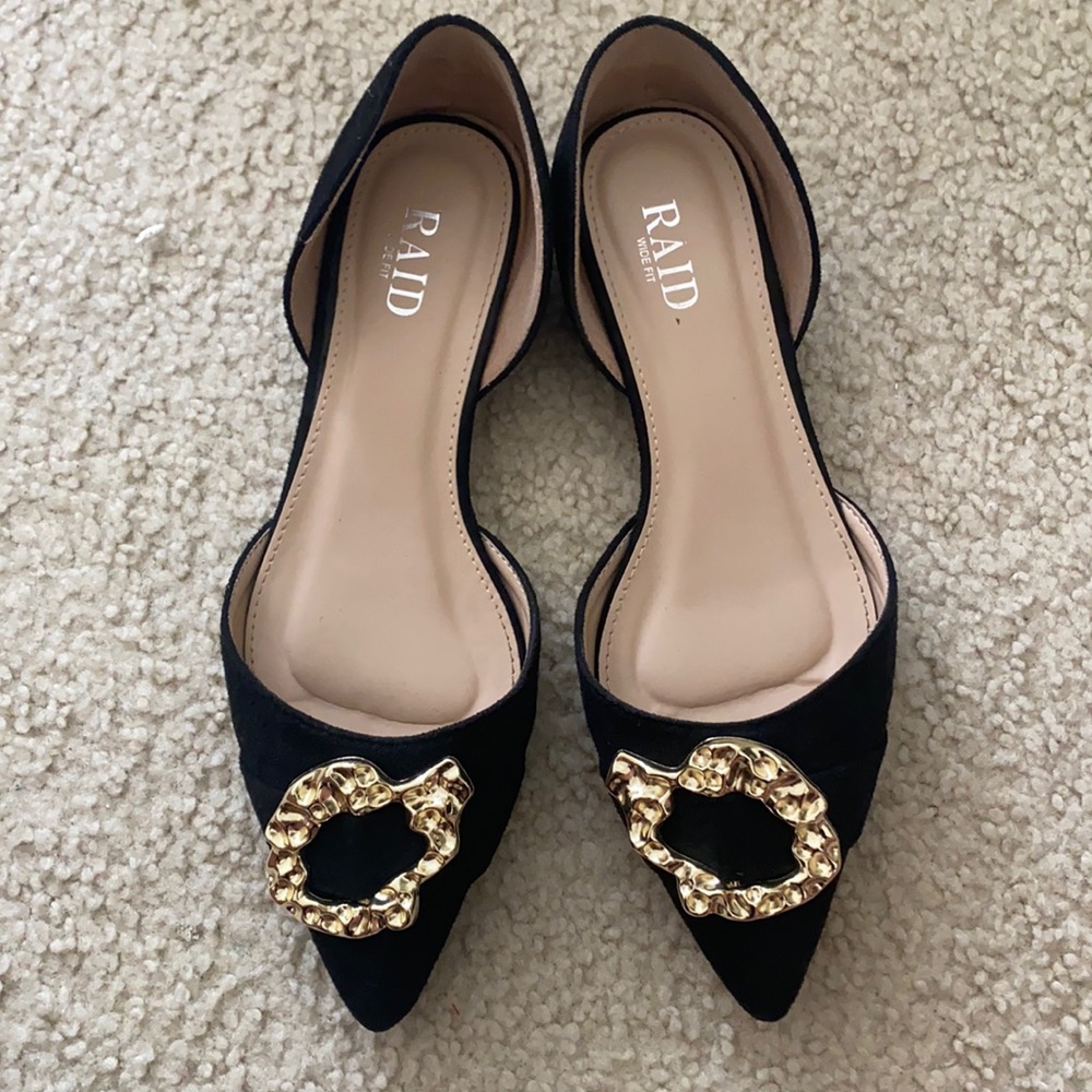 Black flats